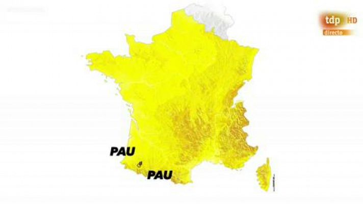 Tour de Francia - Tour 2019: Así es la contrarreloj de Pau (27.2 km.)