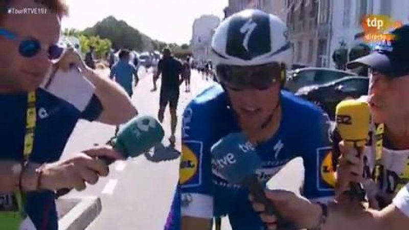 El ciclista espaol Enric Mas (Deceuninck-Quick Step) ha afianzado sus opciones en la carrera despus de finalizar noveno a 44 segundos del actual ganador.