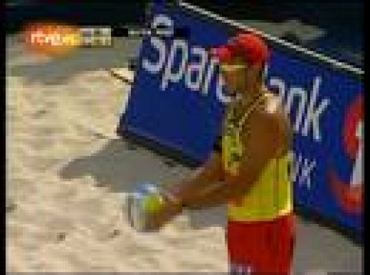 En Noruega se juega al voley-playa