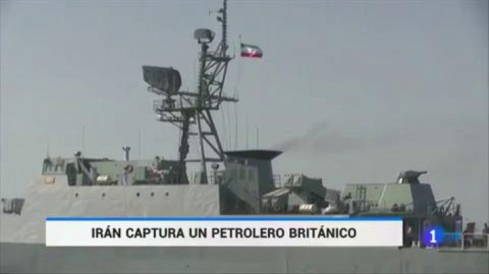 Irán anuncia la captura de un petrolero británico en el estrecho de Ormuz