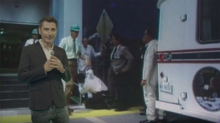 Telediario 1 - Viaje a 1969: los últimos preparativos del Apolo 11