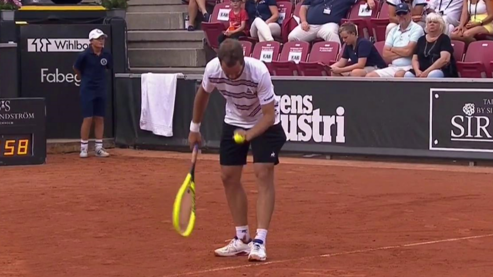 Tenis - ATP 250 Torneo Bastad. 1/4 de Final: Juan I. Londero - Richard Gasquet