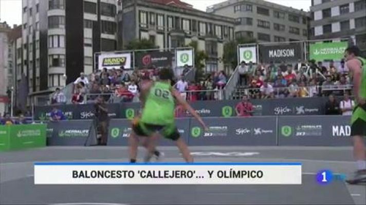 El baloncesto 3x3, que será olímpico, comienza a ser popular en España