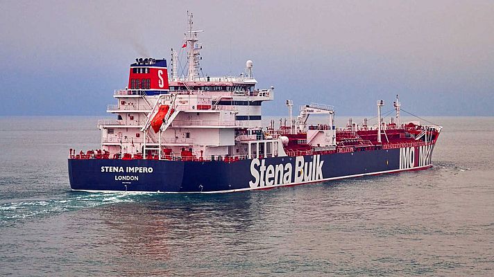 Informativo 24h - Irán captura un petrolero británico y detiene brevemente a otro en el estrecho de Ormuz