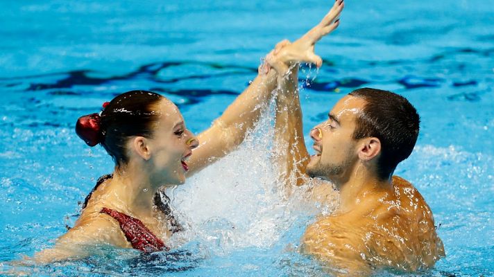 Natación artística: Final Libre Dúos mixtos