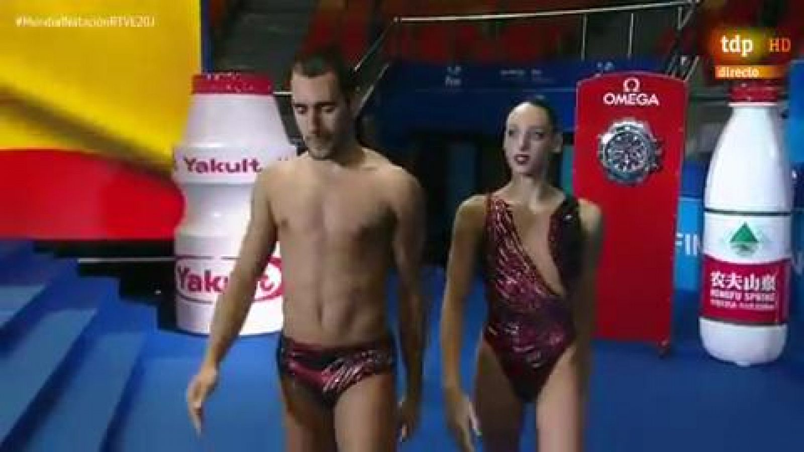 Mundial de natación 2019: El ejercicio de dúo mixto con el que Pau Ribes y Emma García han sido quintos - RTVE.es