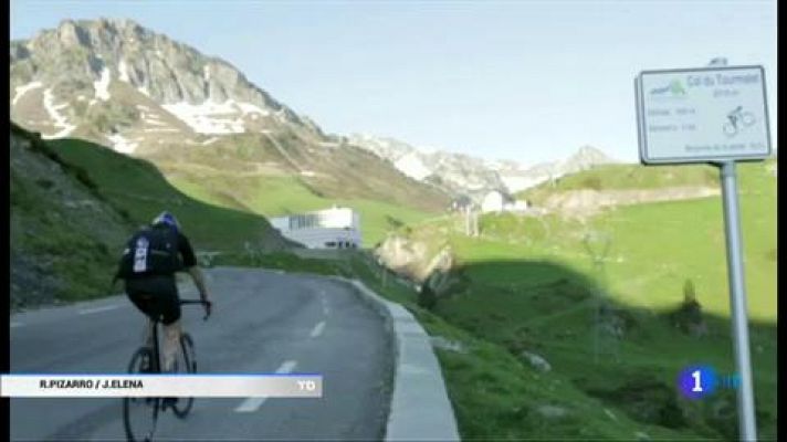 Pedro Delgado, Miguel Indurain y Alberto Contador analizan la etapa del Tourmalet