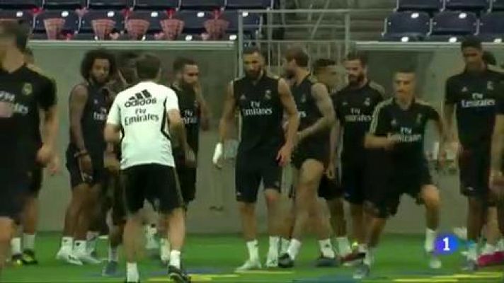 Telediario 1 - El Real Madrid arranca la temporada 2019-20 ante el Bayern Munich