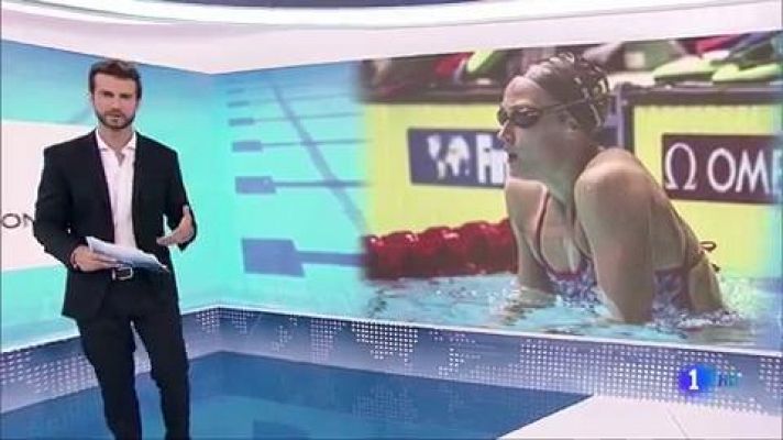Telediario 1 - Mireia Belmonte, una incógnita antes de su debut en el Mundial