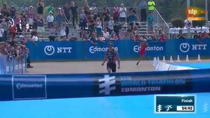  - Mario Mola acaba segundo en Edmonton