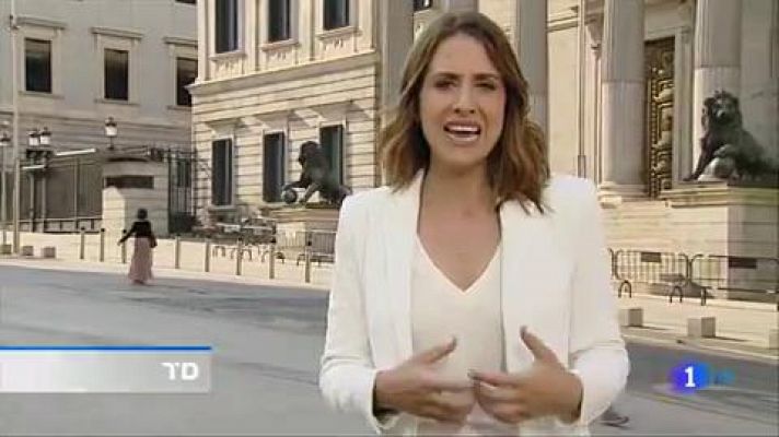 Telediario 1 - Programación especial en RTVE con motivo del debate de investidura