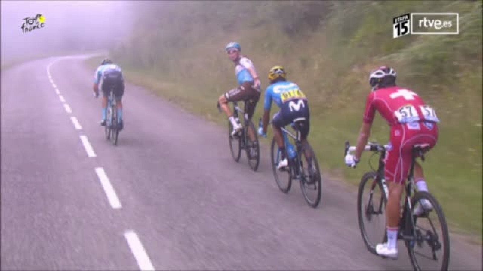 El Tour cruzado para Nairo Quintana (Movistar).