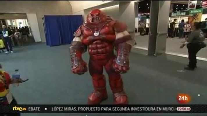 Telediario 1 - Marvel presenta en la Comic-Con la cuarta entrega de Thor, que protagonizará Natalie Portman