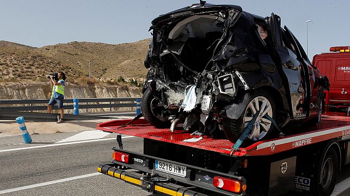 Tres muertos, uno de ellos un bebé de 2 años, y tres heridos en un accidente en la AP-7 a la altura de El Campello