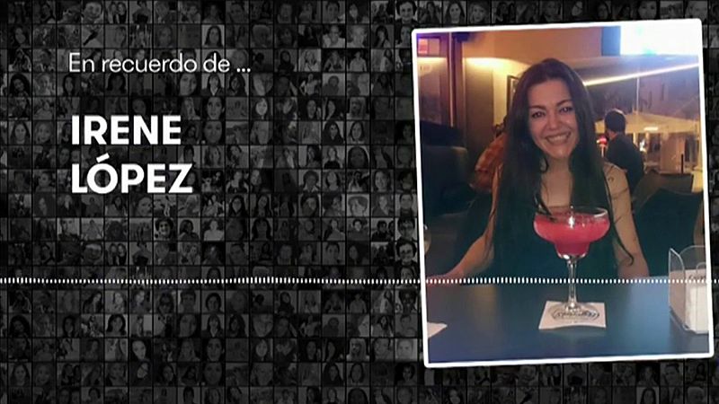 En recuerdo de Irene López, asesinada por violencia de género en 2019