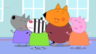 Peppa Pig - La clase de relajación de la Señorita Rabbit - RTVE.es - Peppa Pig | Ver