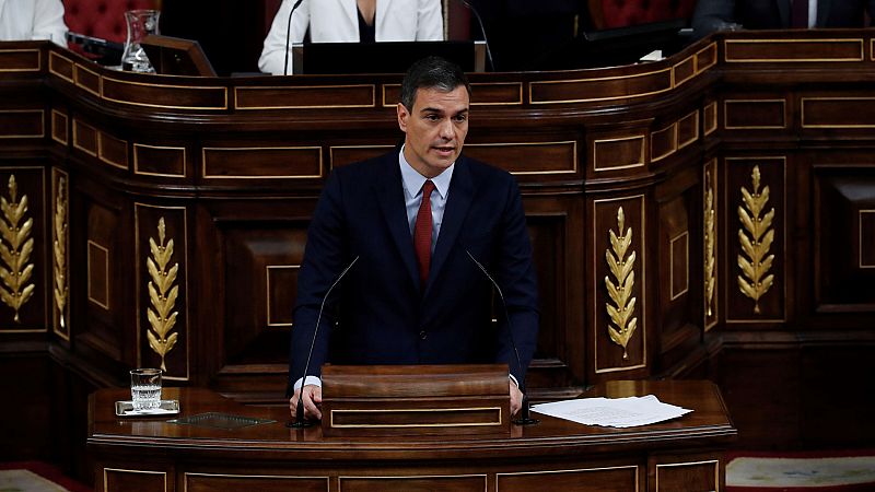 Snchez se compromete a situar a Espaa como "referente mundial" del feminismo