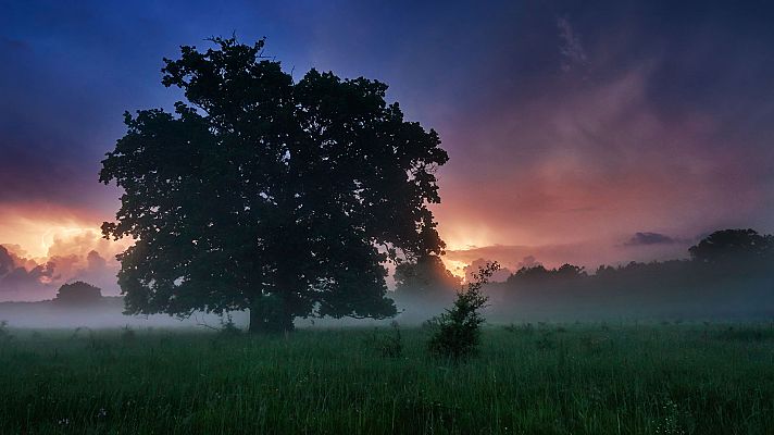 Nubosidad de evolución diurna con chubascos y tormentas en el sistema Central