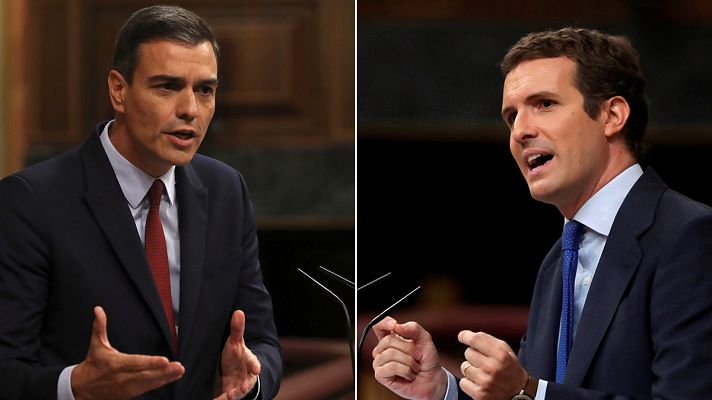 Sánchez replica a Casado: "Tiene dos opciones: estabilidad o bloqueo, tiene que mojarse"