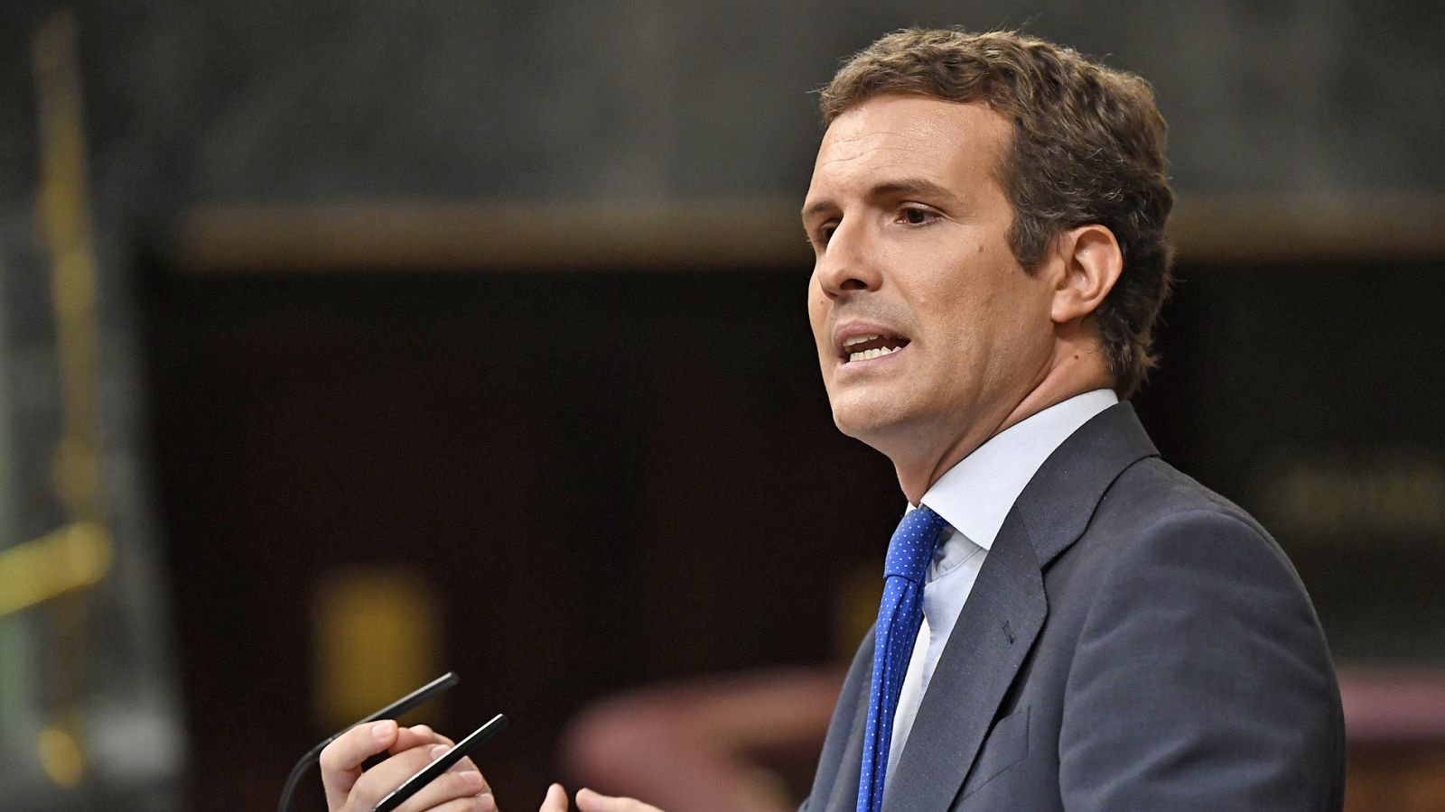 Casado: "Si nos llega a insultar un poco más, hasta a lo mejor decidimos abstenemos"