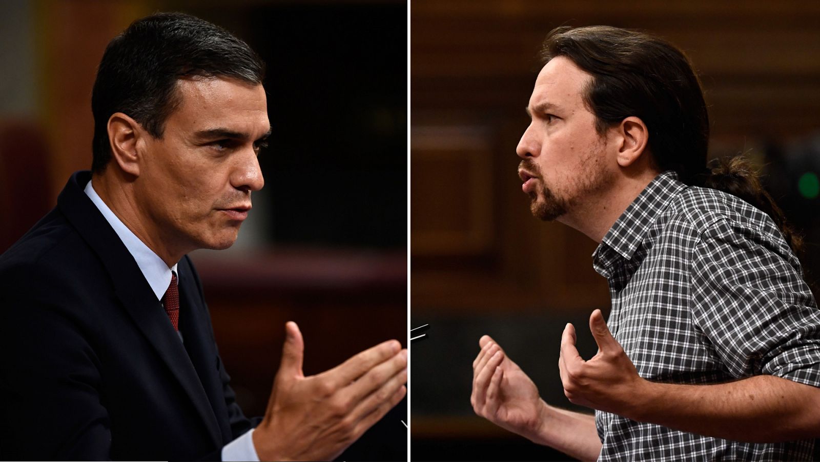 La primera sesión de investidura concluye con un tenso debate y sin acuerdo entre Sánchez e Iglesias