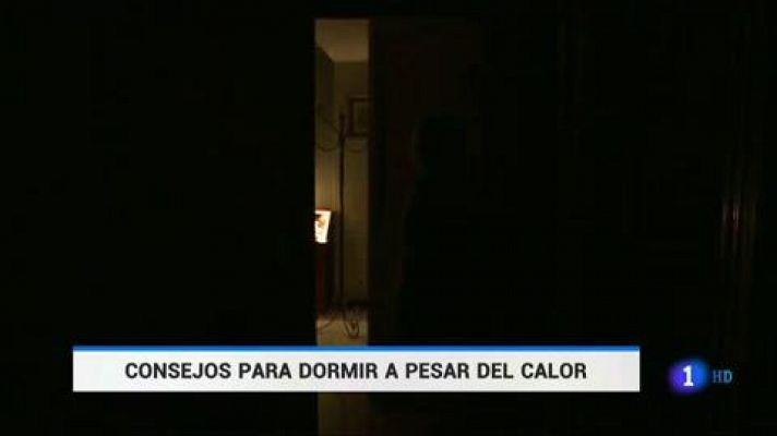 Telediario 1 - Consejos para que el calor no nos quite el sueño