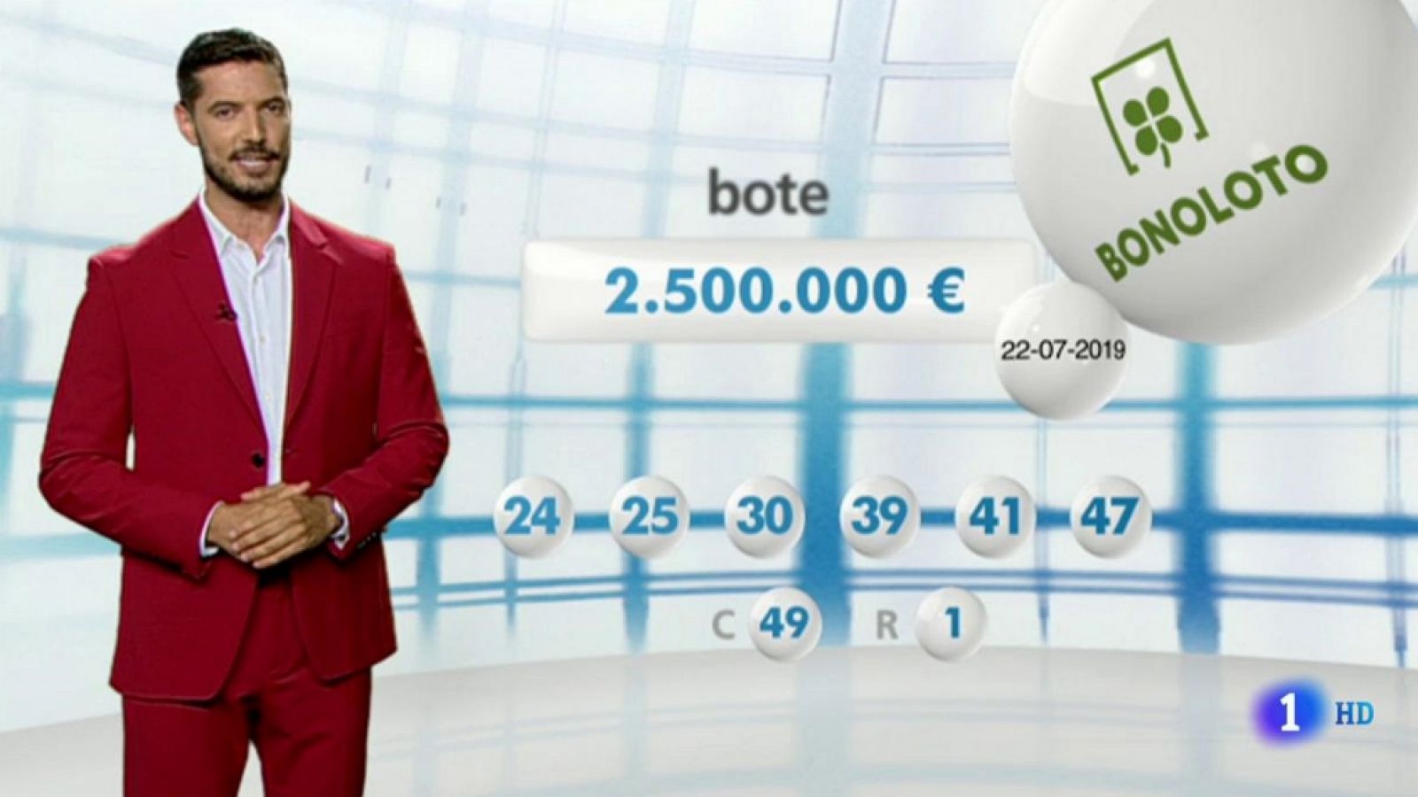 Loterías: Bonoloto - 22/07/19 | RTVE Play