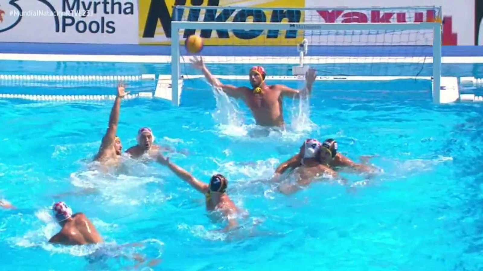 Sin programa: Waterpolo Maculino 1/4 de Final: Croacia - Alemania | RTVE Play