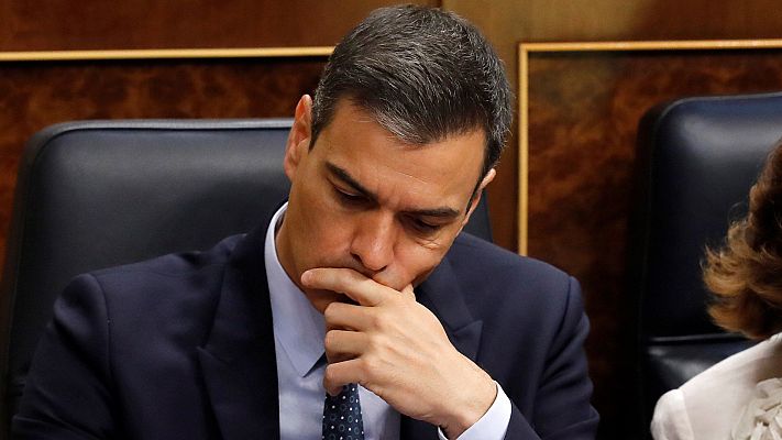 Telediario 1 - Sánchez no es investido en primera votación y se someterá a una segunda el jueves
