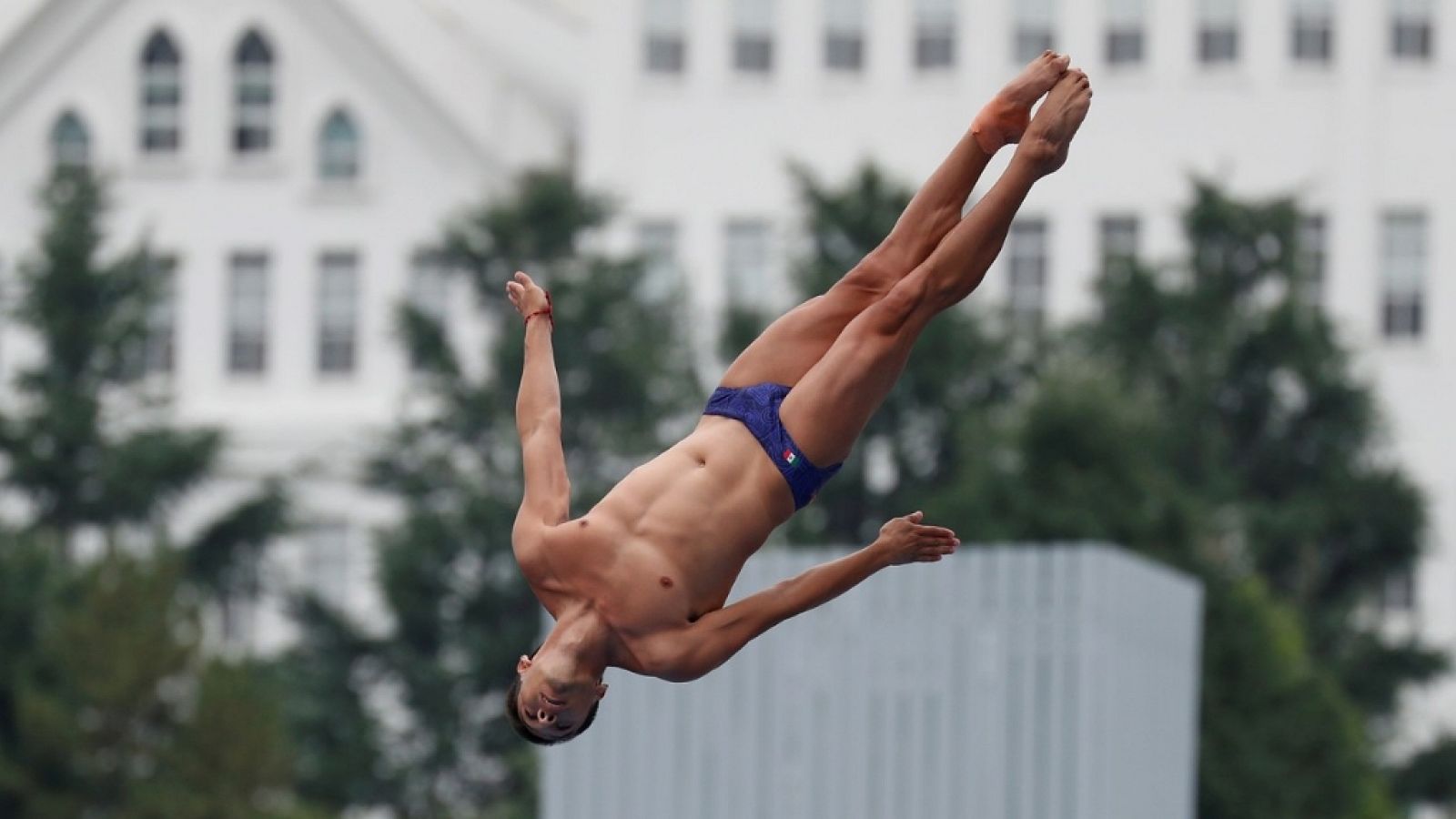 Sin programa: Saltos: High Diving 27m Masculino 3ª y 4ª ronda | RTVE Play