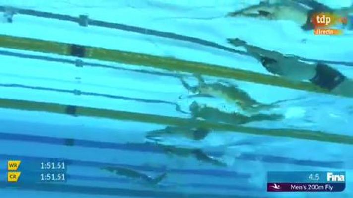  - El húngaro Milak bate el récord mundial de Phelps de 200 mariposa