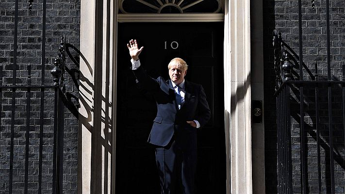 Telediario 1 - Boris Johnson releva a Theresa May al frente del Gobierno de Reino Unido