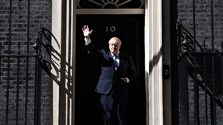 Telediario 1 - Boris Johnson releva a Theresa May al frente del Gobierno de Reino Unido