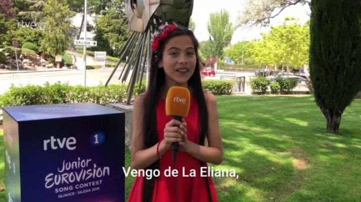Melani, representante de España en Eurovisión Junior
