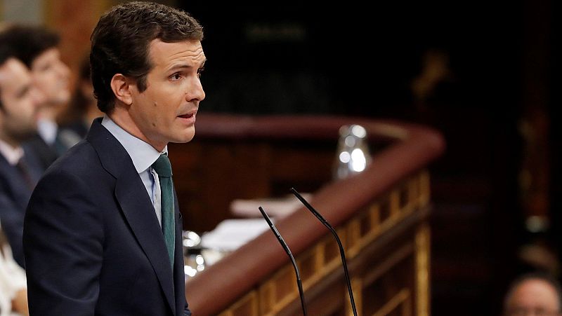 Casado a Sánchez: "Su investidura es la historia de un gran fracaso"