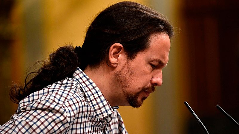 Iglesias ofrece en pleno debate renunciar a Trabajo a cambio de las polticas activas de empleo