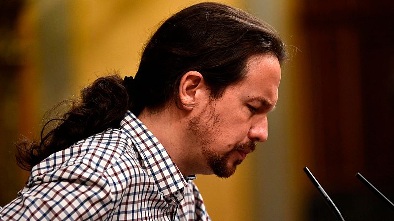 Iglesias ofrece en pleno debate renunciar a Trabajo a cambio de las políticas activas de empleo