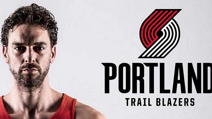 Telediario 1 - Pau Gasol, nuevo jugador de Portland Trail Blazers
