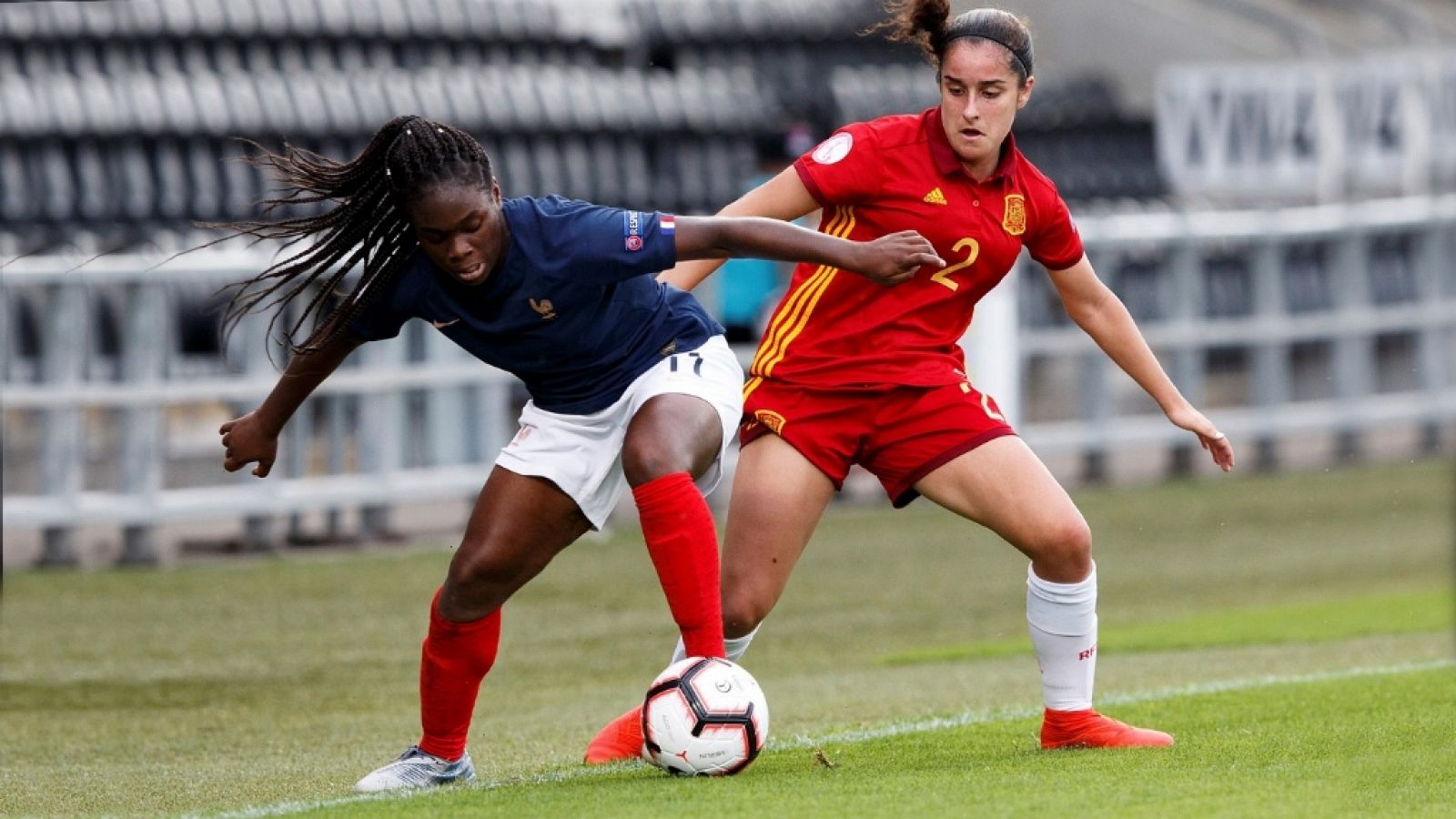 Fútbol: Cto. Europa Sub19 Femenino 2ª Semifinal: Francia - España | RTVE Play