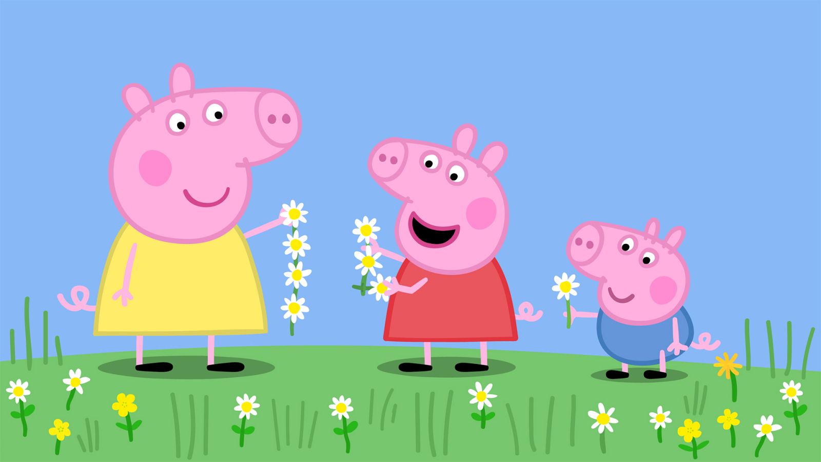 Buttercups, daisies and dandelions - Peppa Pig en inglés | Ver
