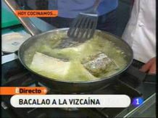 Bacalao a la salsa vizcaína