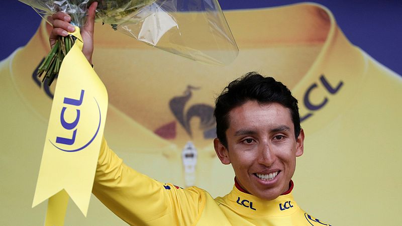 Egan Bernal se pone líder 