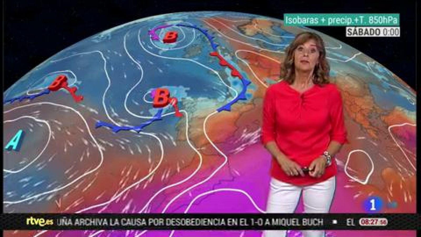 El tiempo - Lluvias en Cataluña y descenso general de temperaturas en el interior de la Península