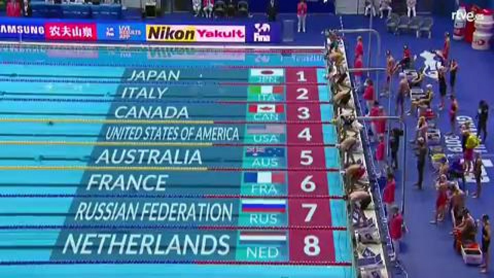 Mundial Natación | Récord del 4x100 libres mixto y otro oro para Dressel