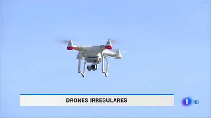Telediario 1 - Crece el número de drones en España