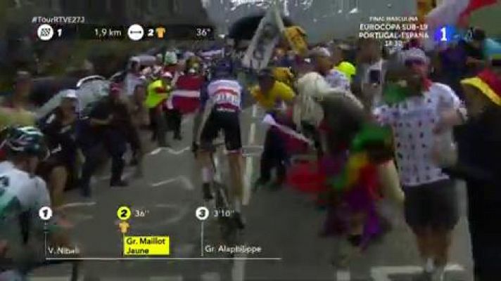 Tour 2019: Nibali gana la penúltima etapa de montaña que consagra a Bernal