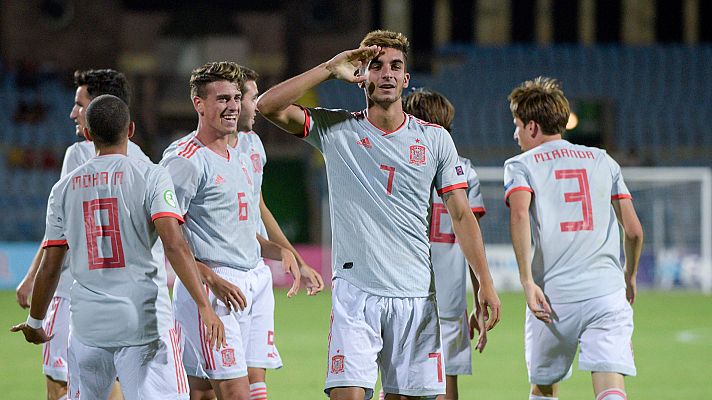 - Ferrán Torres marca el 0-1 de volea