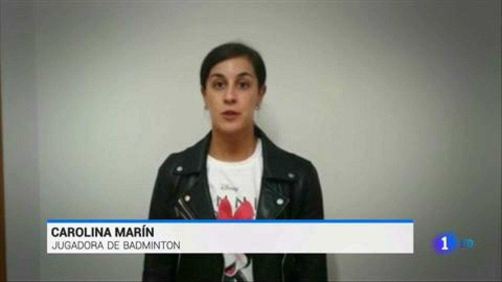 Carolina Marín, a Asensio: "Tarde o temprano estarás de vuelta" - RTVE.es