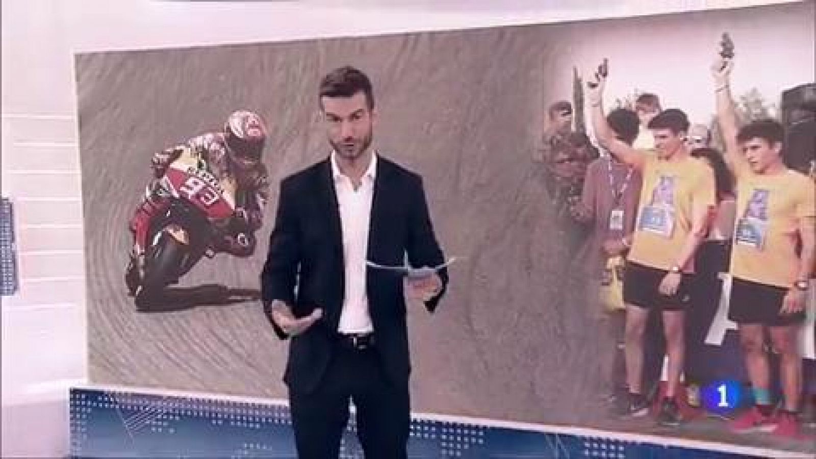 Telediario 1: Márquez asegura que el Mundial de MotoGP no está decidido | RTVE Play