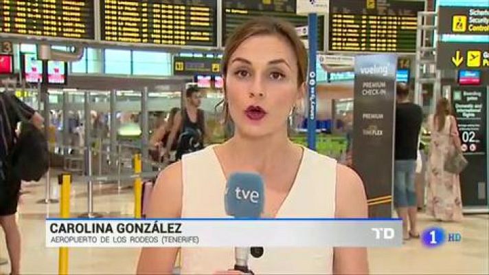 Desvíos, retrasos y hasta 40 cancelaciones en el aeropuerto de Tenerife Norte